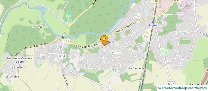 localisation de l'entreprise IZNOGOOD PRODUCTION  MONTS