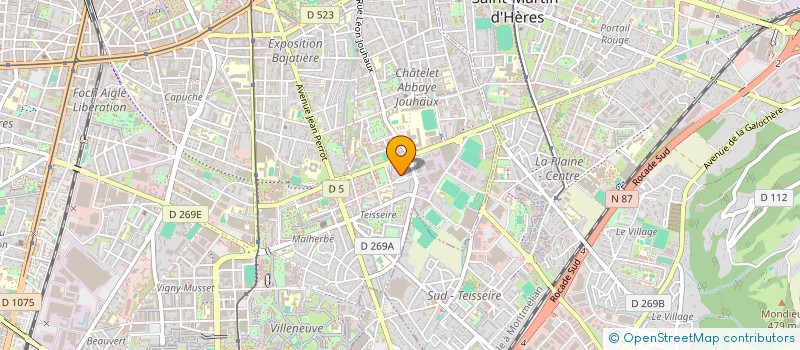 localisation de l'entreprise IZO TREND à GRENOBLE