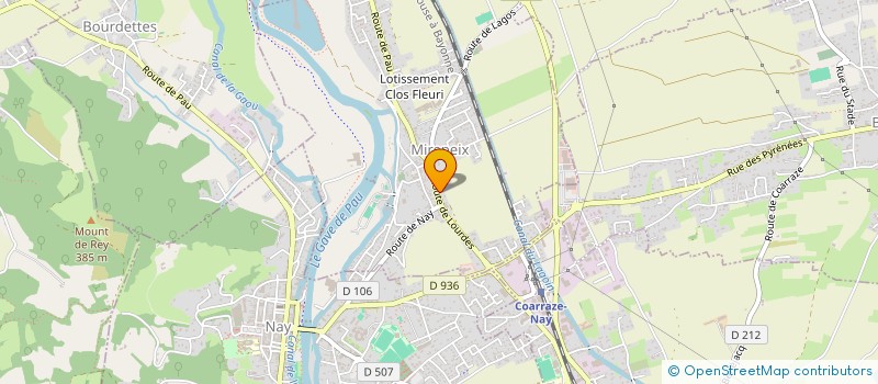 localisation de l'entreprise IZOL  MIREPEIX