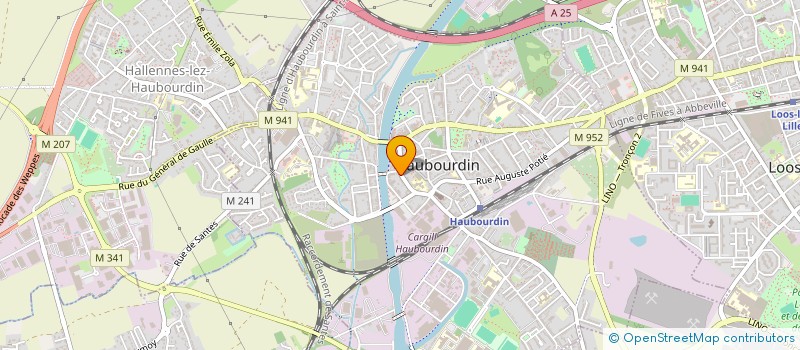 localisation de l'entreprise IZOLEA  HALLENNES-LEZ-HAUBOURDIN