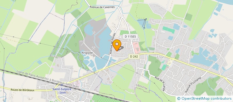 localisation de l'entreprise IZON LES CYGNES  IZON