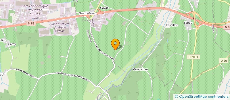 localisation de l'entreprise IZON LIBOURNE  VAYRES