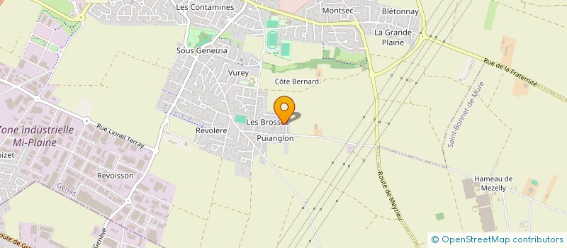 localisation de l'entreprise IZOONI  GENAS