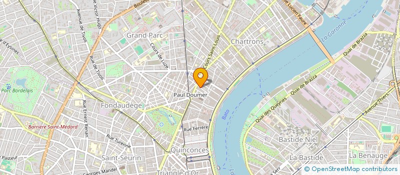 localisation de l'entreprise IZOPRIM  BORDEAUX