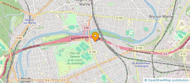 localisation de l'entreprise IZOPS  CHAMPIGNY-SUR-MARNE