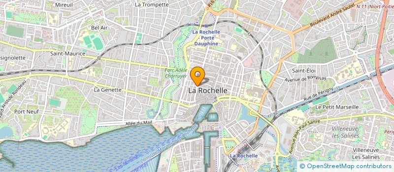 localisation de l'entreprise IZOREC  LA ROCHELLE