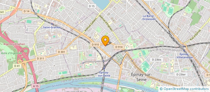 localisation de l'entreprise IZOTA  EPINAY-SUR-SEINE