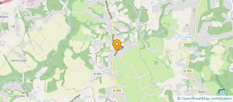 localisation de l'entreprise IZOZKIEN ETXEA à ARBONNE