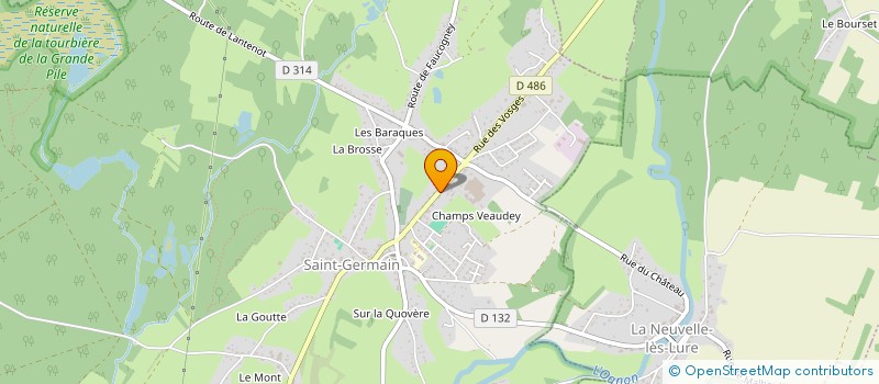 localisation de l'entreprise IZQUIERDO PAULINE  MAGNY-VERNOIS