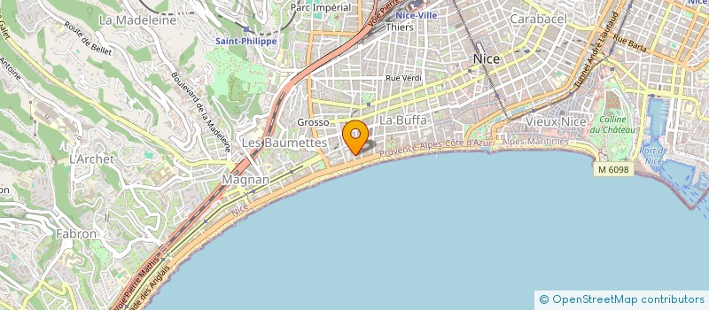 localisation de l'entreprise IZTA à NICE