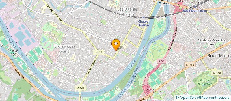 localisation de l'entreprise IZTECH à CROISSY-SUR-SEINE