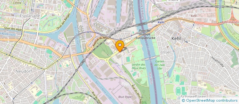localisation de l'entreprise IZUMI à STRASBOURG