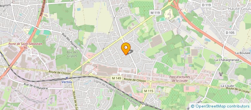 localisation de l'entreprise IZUMO  BASSE-GOULAINE