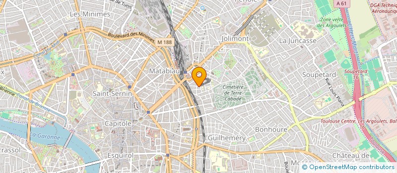 localisation de l'entreprise IZY COMPANY à TOULOUSE