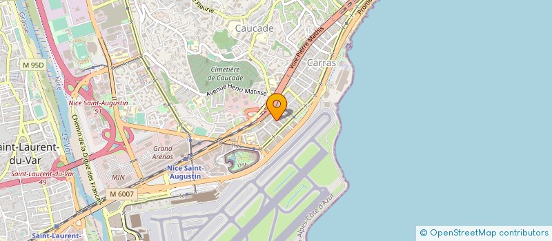 localisation de l'entreprise IZY-INFO à NICE