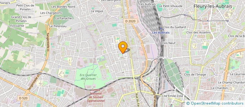 localisation de l'entreprise IZY MOVE TRANSPORT à ORLEANS