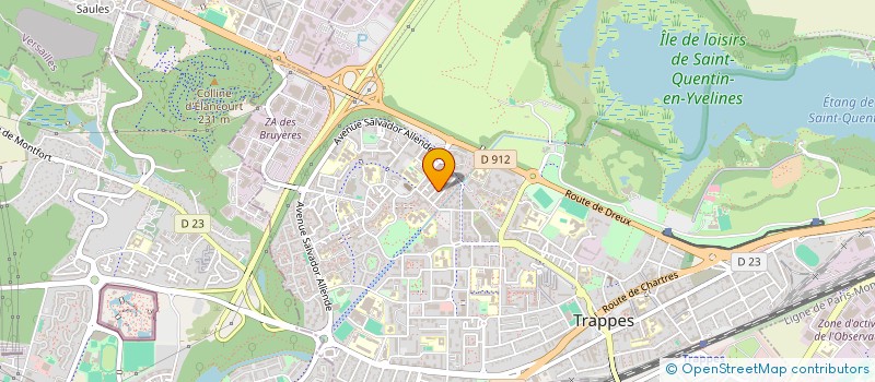 localisation de l'entreprise IZYAAN NYAH  TRAPPES