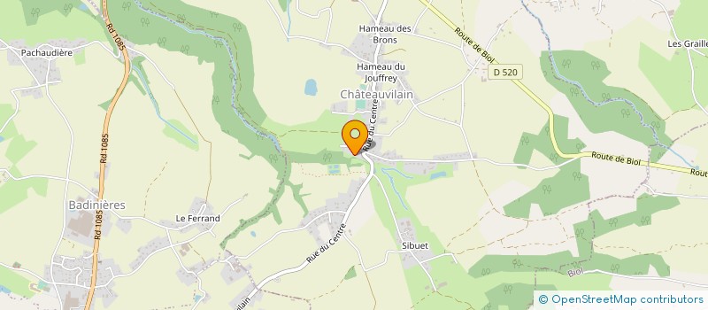 localisation de l'entreprise IZYBAT  CHATEAUVILAIN