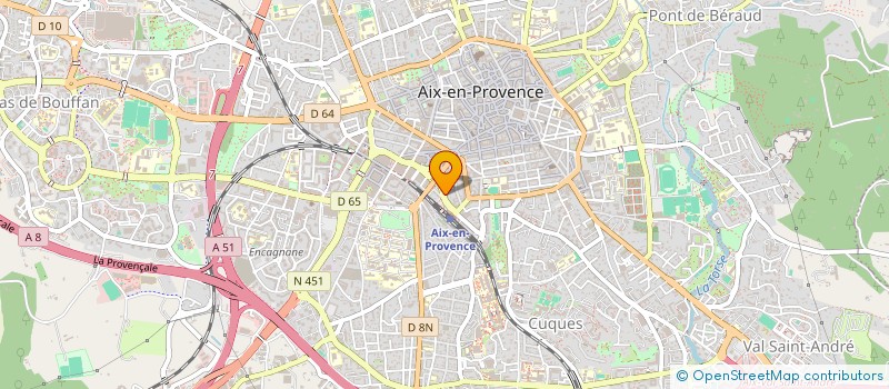 localisation de l'entreprise IZYCLEAN à AIX-EN-PROVENCE