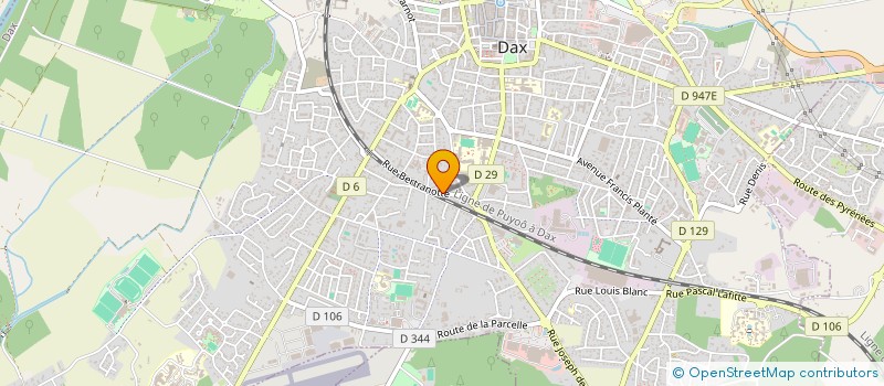 localisation de l'entreprise IZYDEAL à DAX