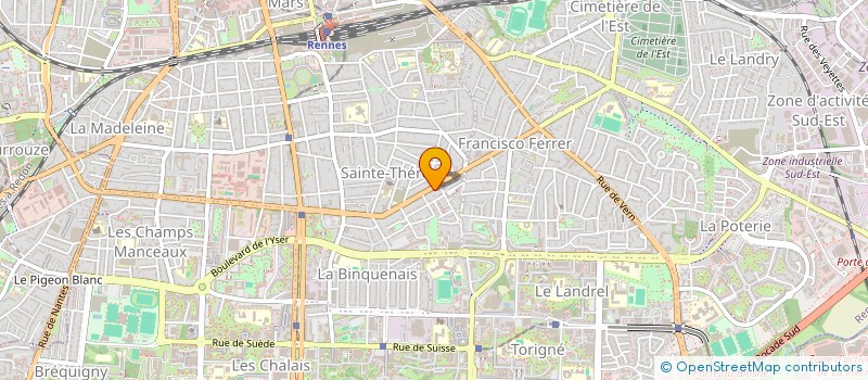 localisation de l'entreprise IZYDRIVE à RENNES