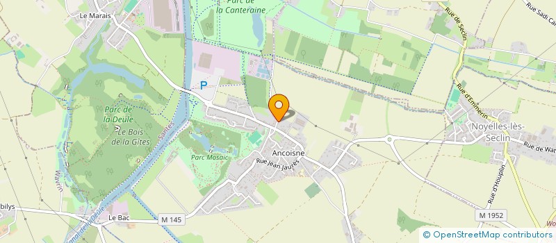 localisation de l'entreprise IZYFIT  HOUPLIN-ANCOISNE