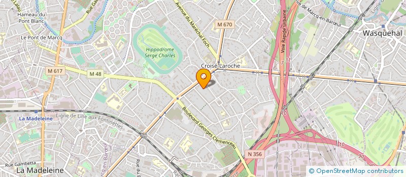 localisation de l'entreprise IZYFREE à WASQUEHAL