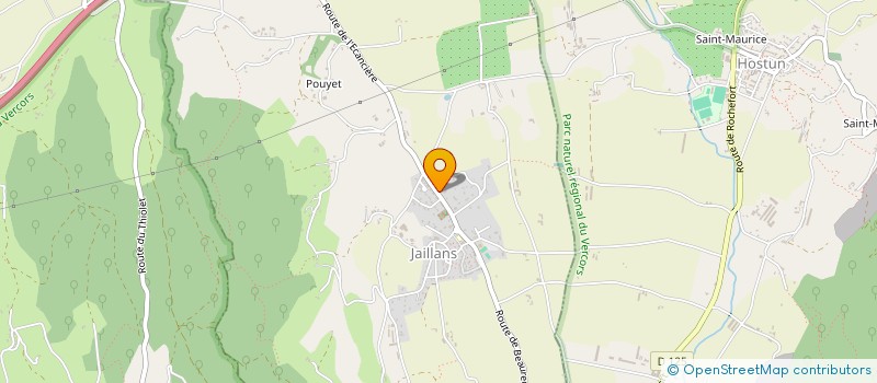 localisation de l'entreprise IZYMMO  JAILLANS