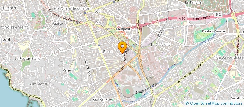 localisation de l'entreprise IZYRENZO à MARSEILLE