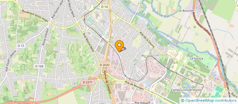 localisation de l'entreprise IZYSOLUTIONS à OLIVET