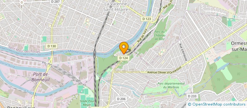 localisation de l'entreprise IZZ DANCE  SUCY-EN-BRIE