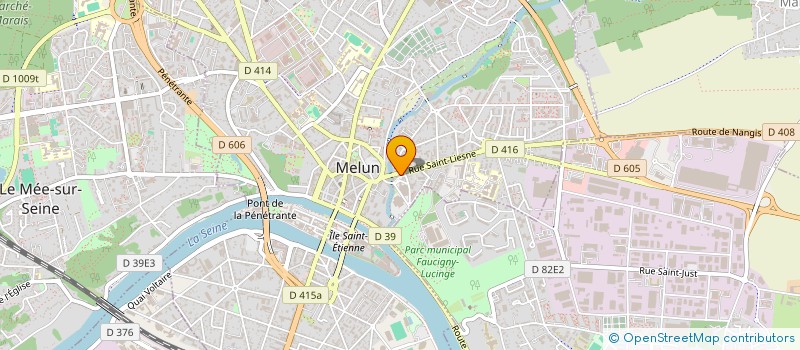 localisation de l'entreprise IZZAH TRADES à MELUN
