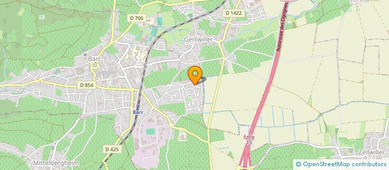 localisation de l'entreprise IZZARO  BARR