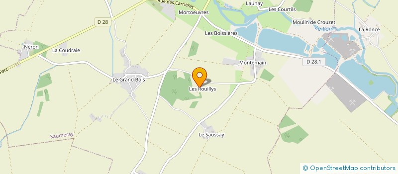 localisation de l'entreprise IZZI PASSALACQUA à SAUMERAY