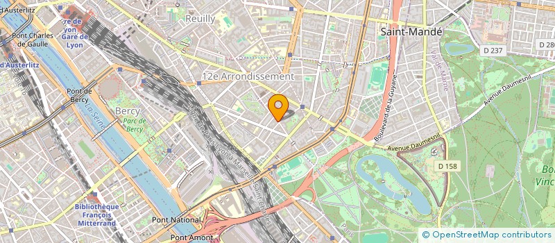localisation de l'entreprise IZZIDOM à PARIS