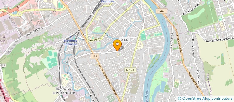 localisation de l'entreprise IZZIGO SERVICES PRIVES à CORBEIL-ESSONNES