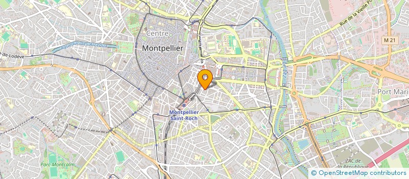 localisation de l'entreprise IZZO PATRIMOINE à MONTPELLIER
