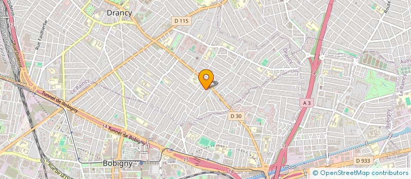 localisation de l'entreprise J 2 à DRANCY