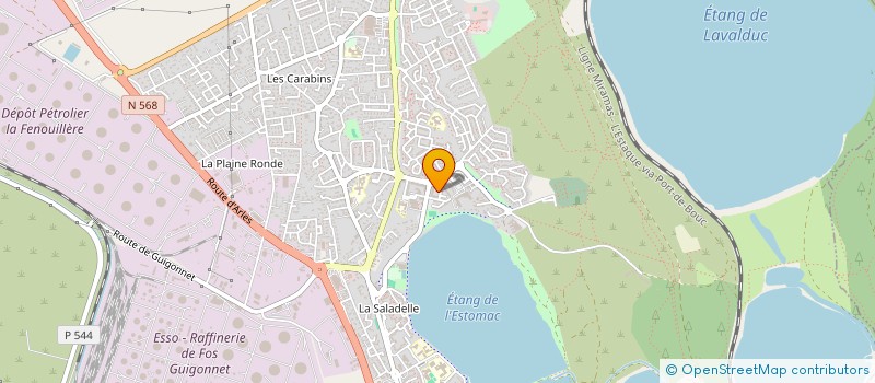 localisation de l'entreprise J 2 A KENZO  FOS-SUR-MER