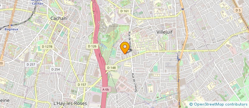 localisation de l'entreprise J 2 C à VILLEJUIF