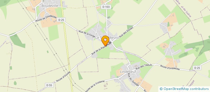 localisation de l'entreprise J 2 F  LE TORP-MESNIL