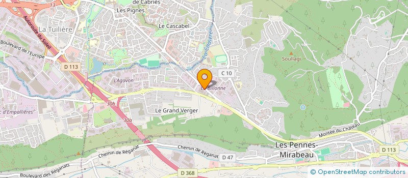 localisation de l'entreprise J 2 M A G à LES PENNES-MIRABEAU