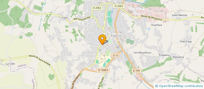 localisation de l'entreprise J.2.M.T.  VERTEILLAC