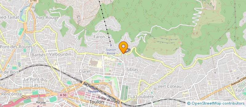 localisation de l'entreprise J.2L.M.DEVELOPPEMENTS  TOULON