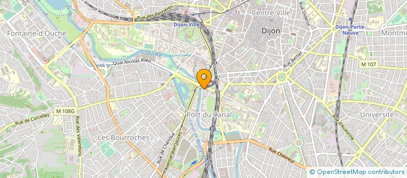 localisation de l'entreprise J 3 M à DIJON