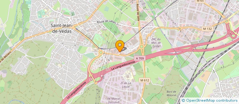 localisation de l'entreprise J.A. à SAINT-JEAN-DE-VEDAS