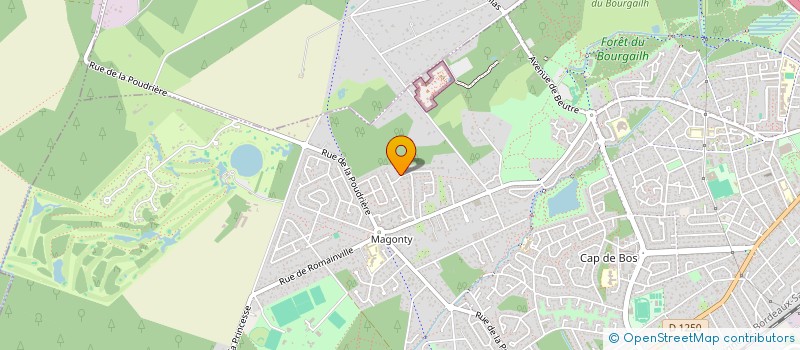 localisation de l'entreprise J&A  PESSAC