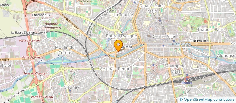 localisation de l'entreprise J & A  RENNES