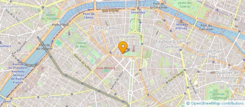 localisation de l'entreprise J A A BRODERIE à PARIS