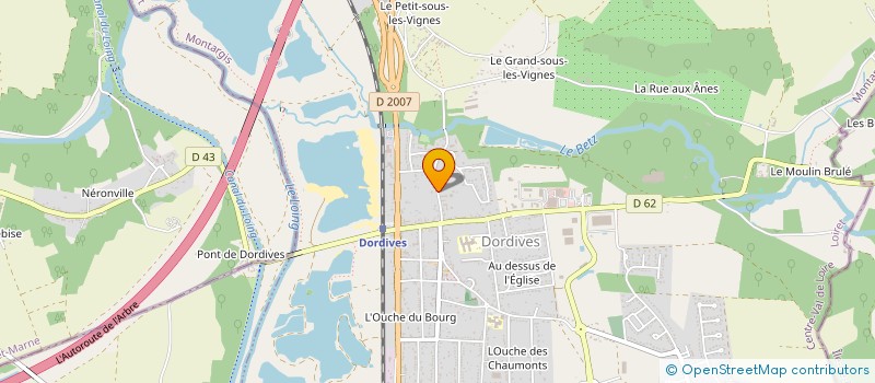 localisation de l'entreprise J.A.A.P. à DORDIVES